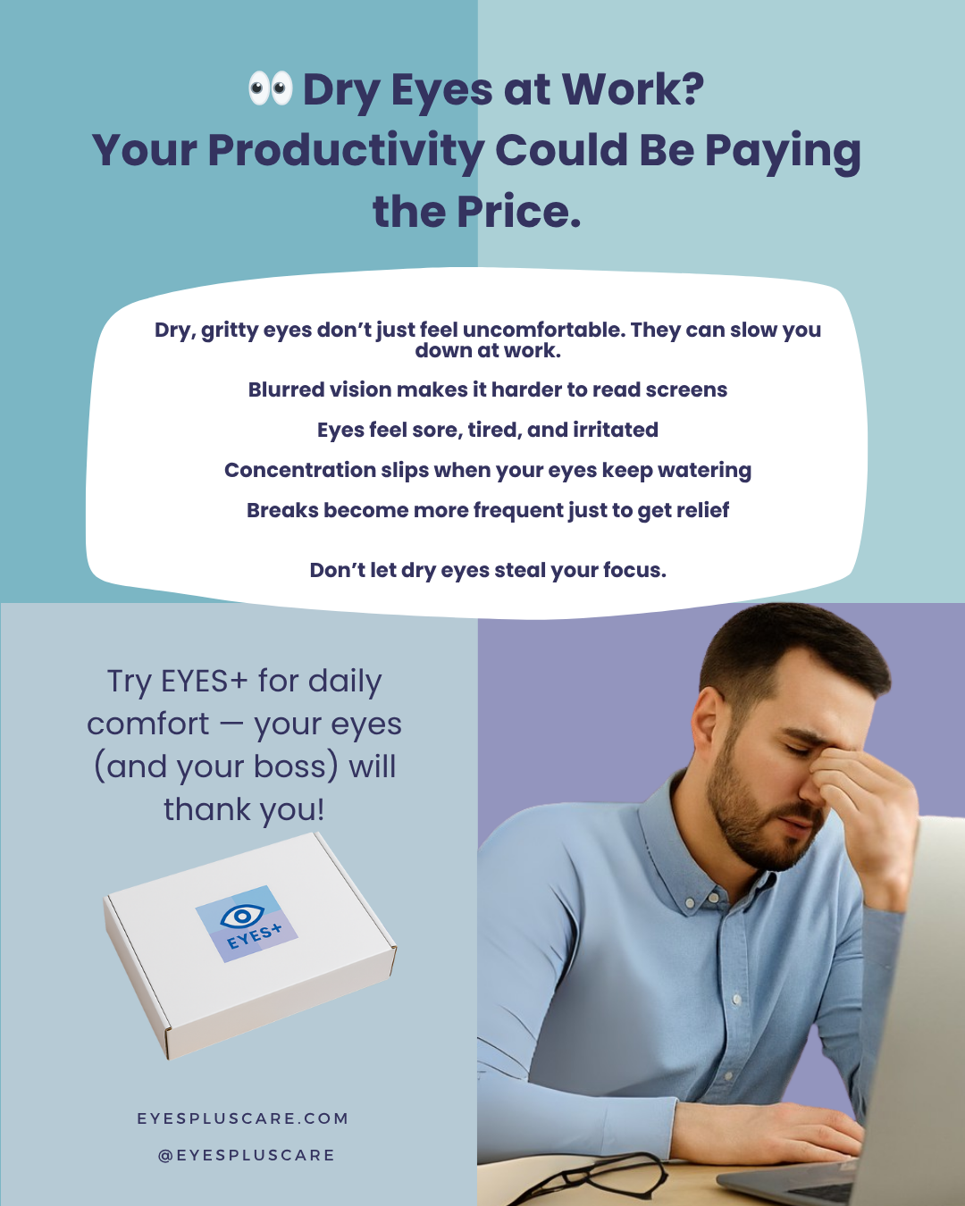 How Screen Time Leads to Dry Eyes — And What You Can Do About It