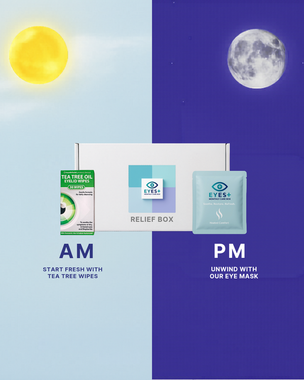Relief Box - Soothe irritated lids without using drops.